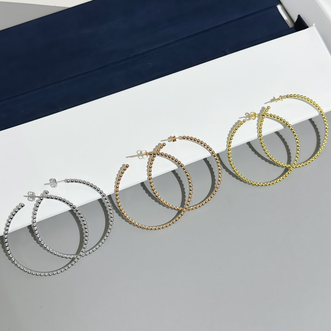 [Lumina]SMOOTH BEAD STUD EARRINGS