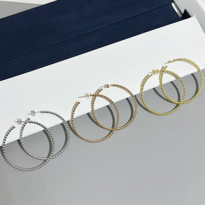 [Lumina]SMOOTH BEAD STUD EARRINGS