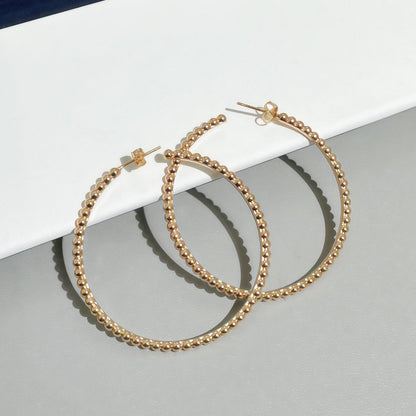 [Lumina]SMOOTH BEAD STUD EARRINGS