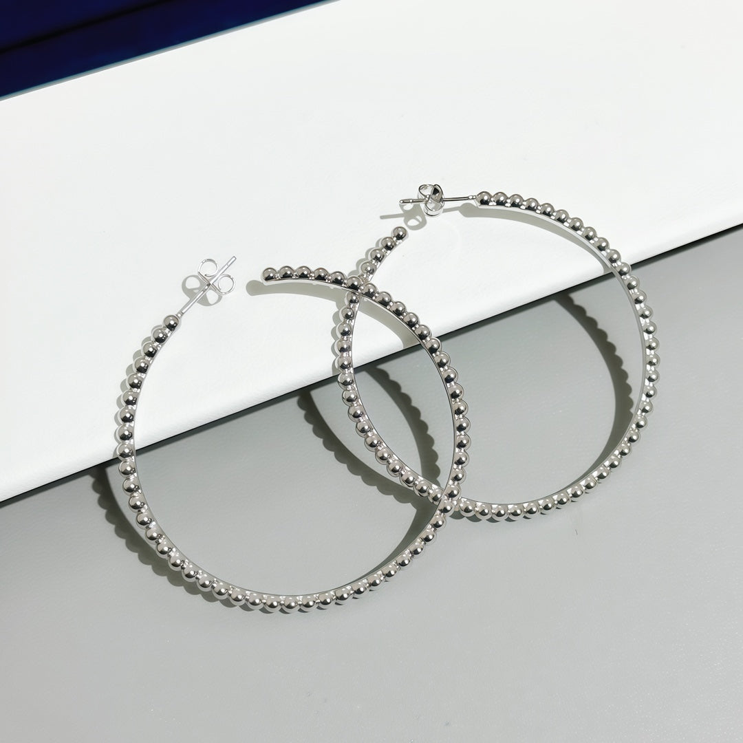 [Lumina]SMOOTH BEAD STUD EARRINGS