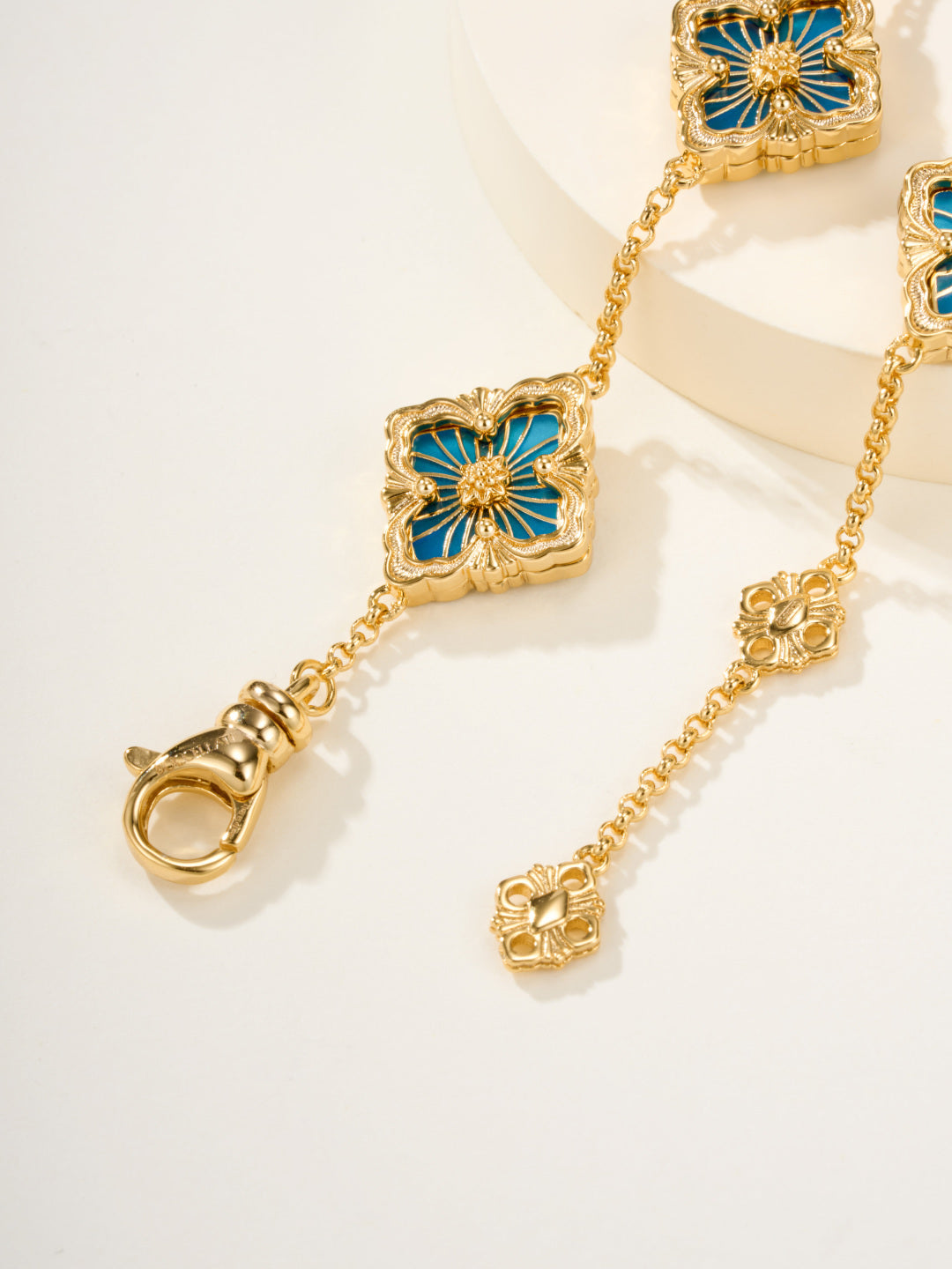 [Lumina]B.C.L ENAMELED Five-Flower Bracelet£¨Various Colors)