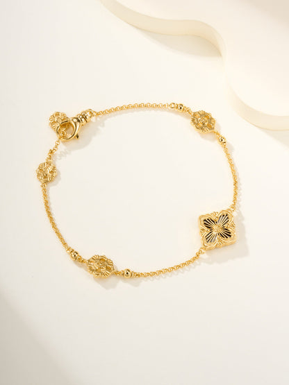 [Lumina]B.C.L ENAMELED One-Flower Bracelet£¨Various Colors)