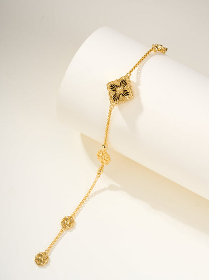[Lumina]B.C.L ENAMELED One-Flower Bracelet£¨Various Colors)