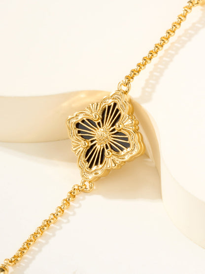 [Lumina]B.C.L ENAMELED One-Flower Bracelet£¨Various Colors)