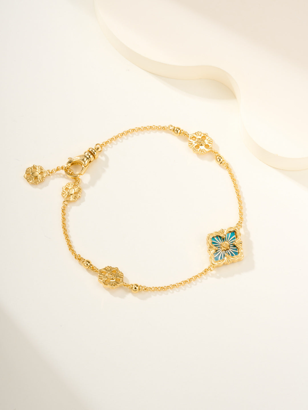 [Lumina]B.C.L ENAMELED One-Flower Bracelet£¨Various Colors)