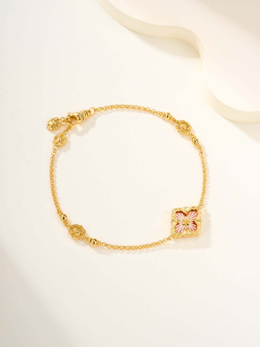 [Lumina]B.C.L ENAMELED One-Flower Bracelet£¨Various Colors)