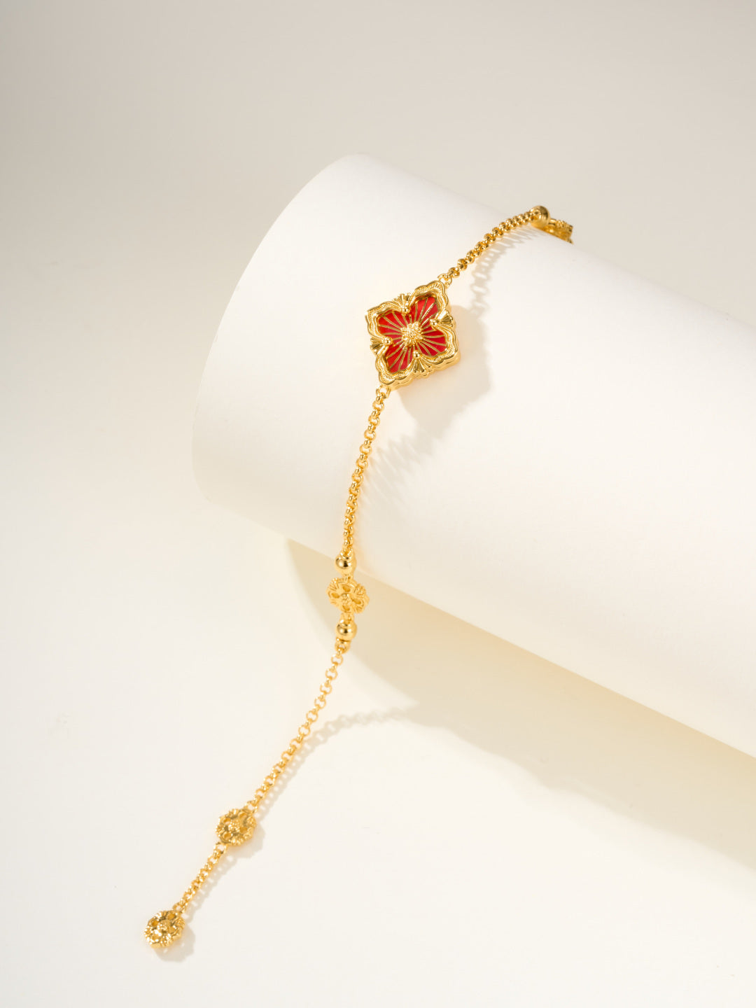 [Lumina]B.C.L ENAMELED One-Flower Bracelet£¨Various Colors)