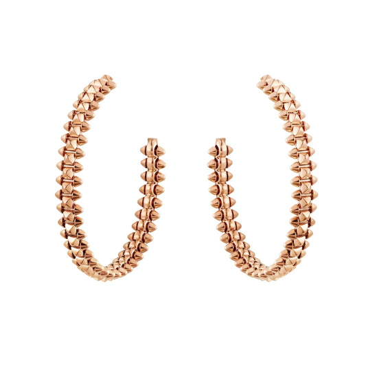 [Lumina]CLASH LARGE HOOP EARRINGS
