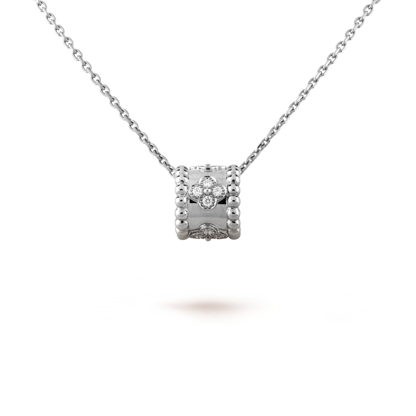 [Lumina]PERLEE PEDANT SIVLER DIAMOND NECKLACE
