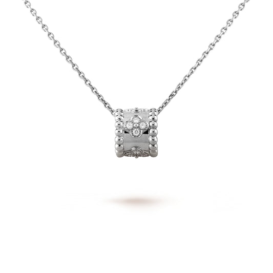 [Lumina]PERLEE PEDANT SIVLER DIAMOND NECKLACE
