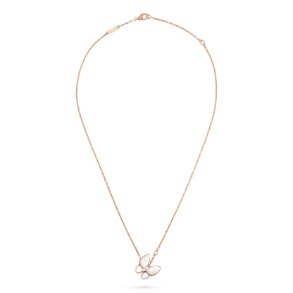 [Lumina]BUTTERFLY MOP DIAMOND NECKLACE