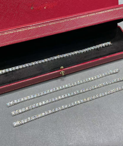 [Lumina jewelrys]TENNIS BRACELET WITH FULL DIAMOND SETTING