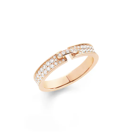 [Lumina]ALLIANCE LIENS VIDENCE PAVED DIAMOND 4MM RING