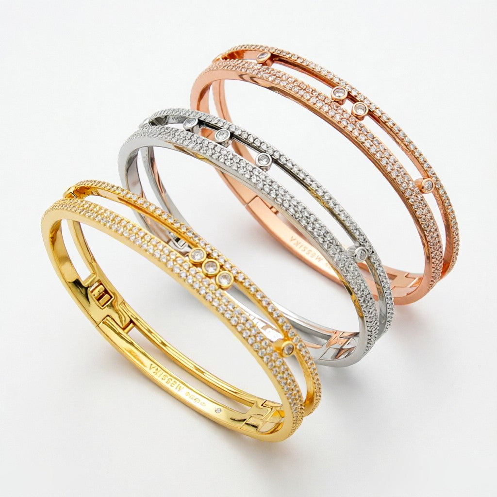 [Lumina]Move Romane pavé bangle