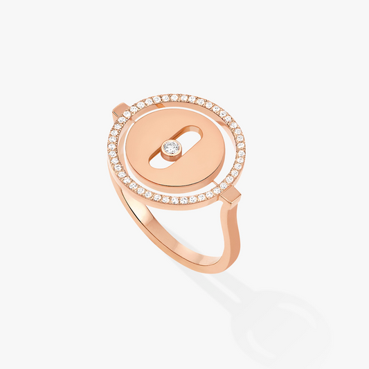 [Lumina]Demo MOVE PINK GOLD DIAMOND RING