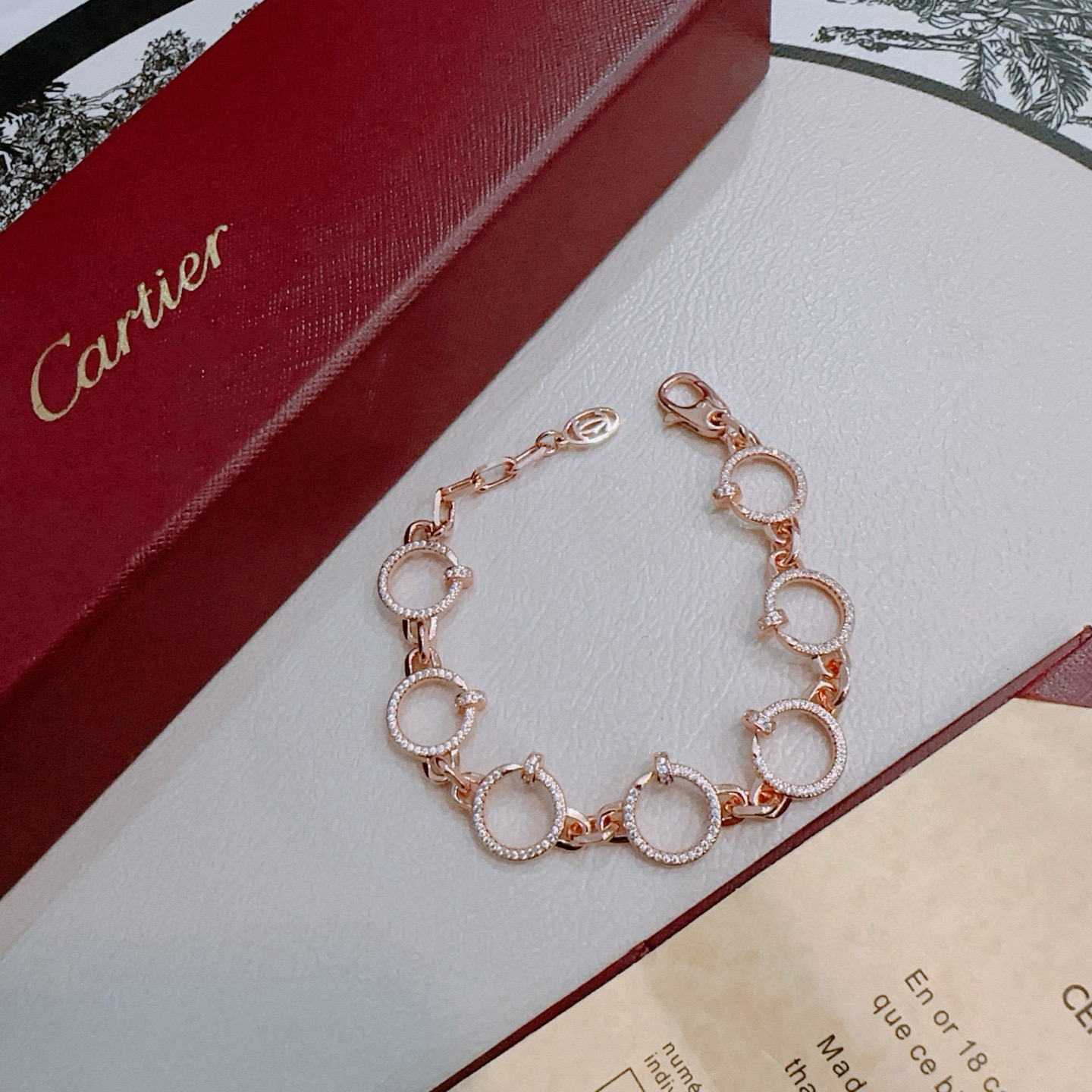 [Lumina Jewelry] LOVE&JUSTE BRACELET DIAMONDS