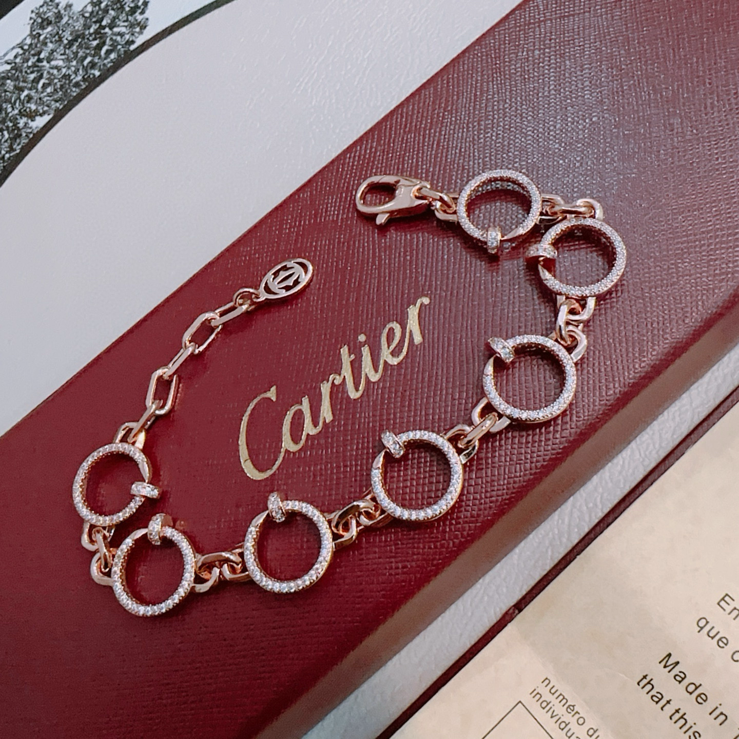 [Lumina Jewelry] LOVE&JUSTE BRACELET DIAMONDS