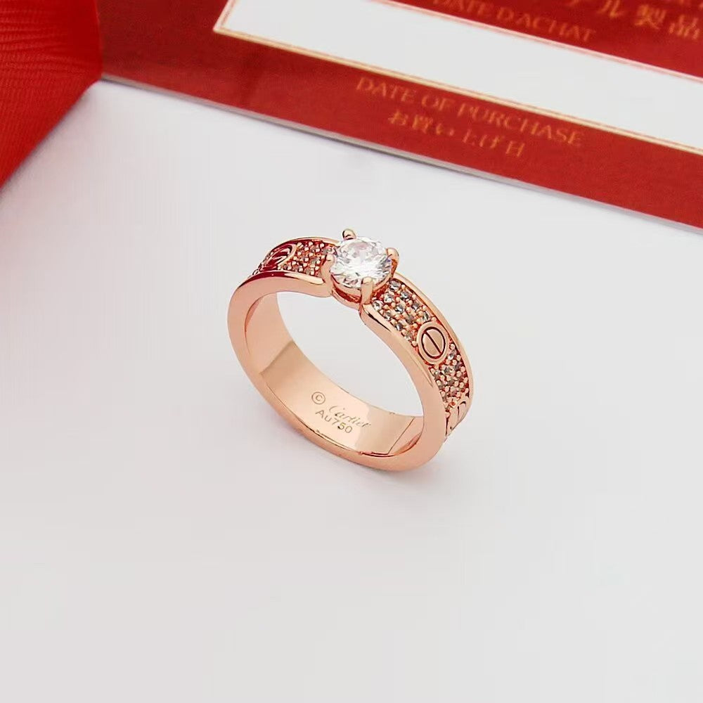 [Lumina]Starry Sky Diamond Ring