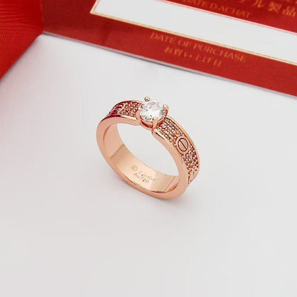 [Lumina]Starry Sky Diamond Ring