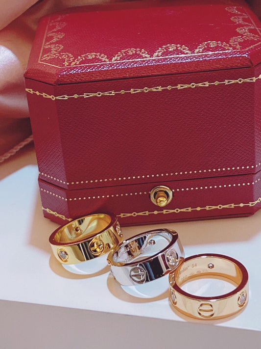 [Lumina]Three-Diamond Ring
