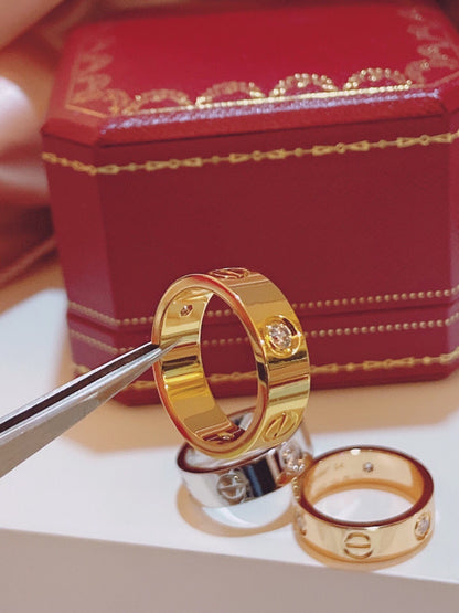 [Lumina]Three-Diamond Ring