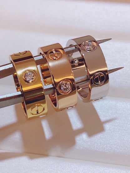 [Lumina]Three-Diamond Ring