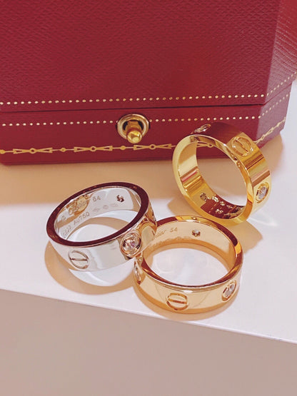 [Lumina]Three-Diamond Ring
