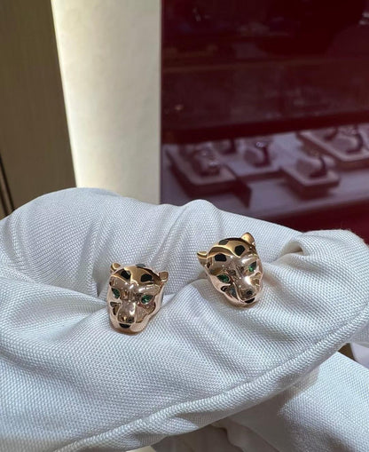 [?Lumina]CHRRTAH-PRINT STUD EARRINGS, THREE COLORS