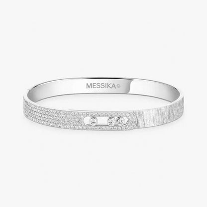 [Lumina]2026 BRAND-NEW FROSTED BRACELET WITH DIAMONDS THREE COLORS