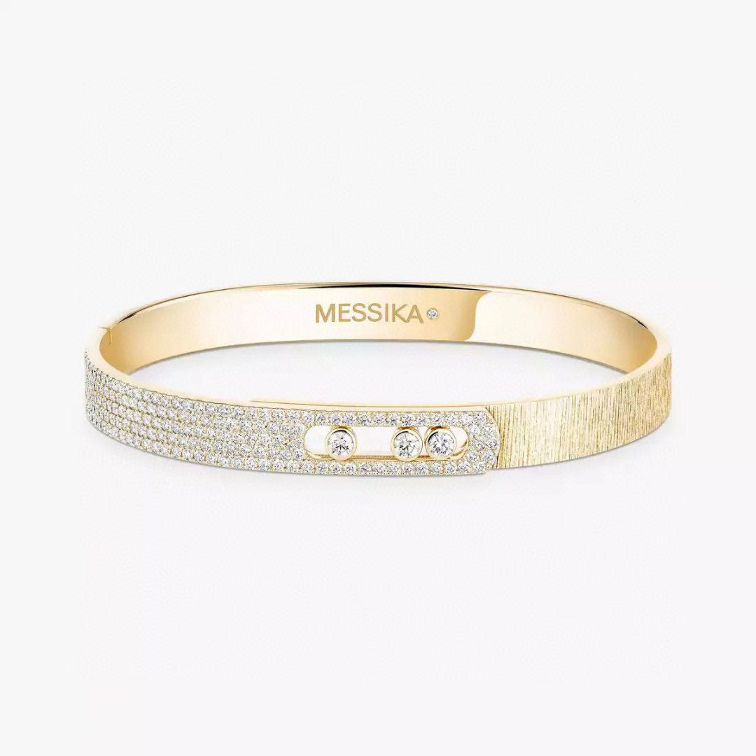 [Lumina]2026 BRAND-NEW FROSTED BRACELET WITH DIAMONDS THREE COLORS