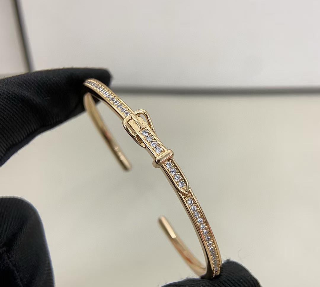 [?Lumina]DIAMOND-ENCRUSTED BRACELET THREE COLORS