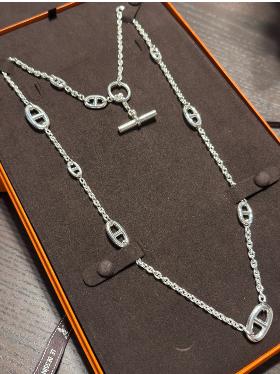 [Lumina]Classic Silver Sweater Chain