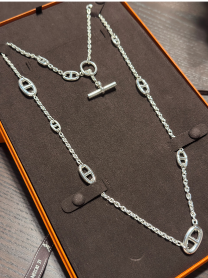 [Lumina]Classic Silver Sweater Chain