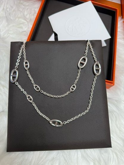 [Lumina]Classic Silver Sweater Chain