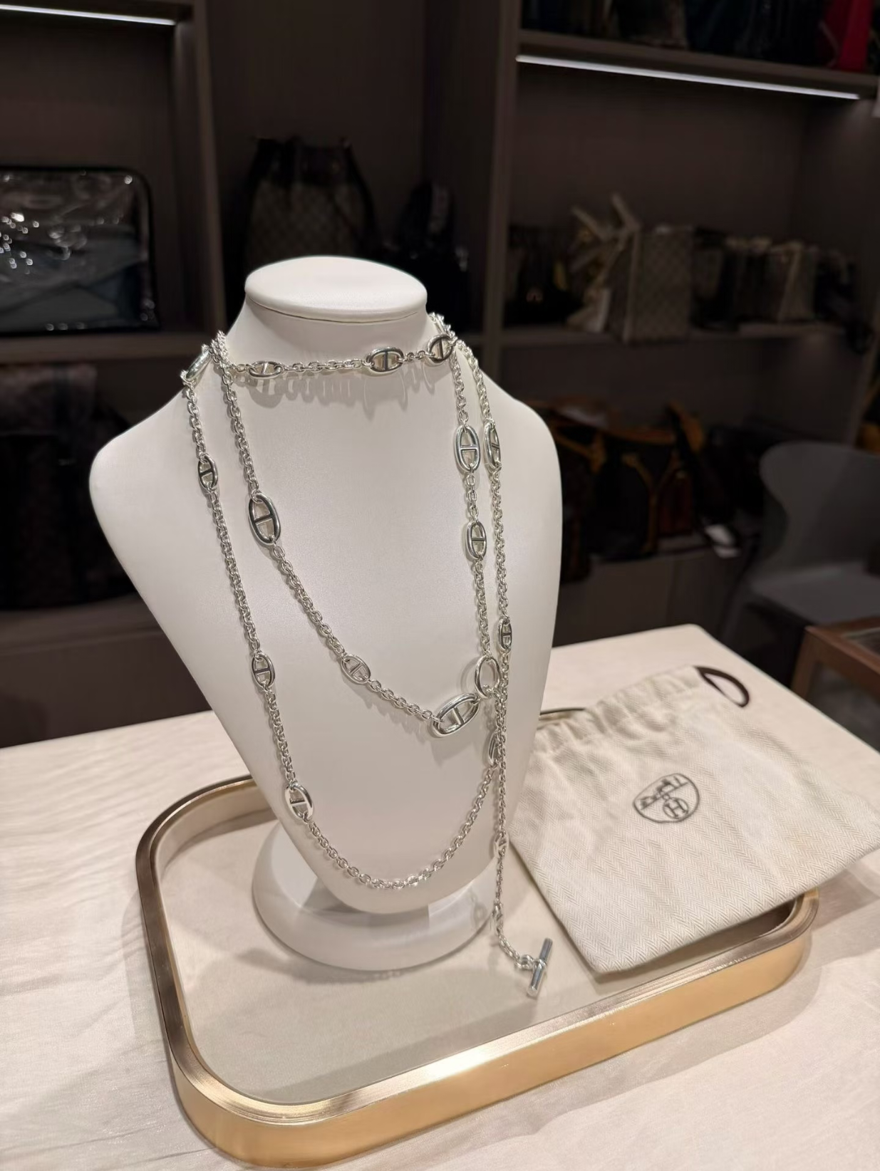 [Lumina]Classic Silver Sweater Chain