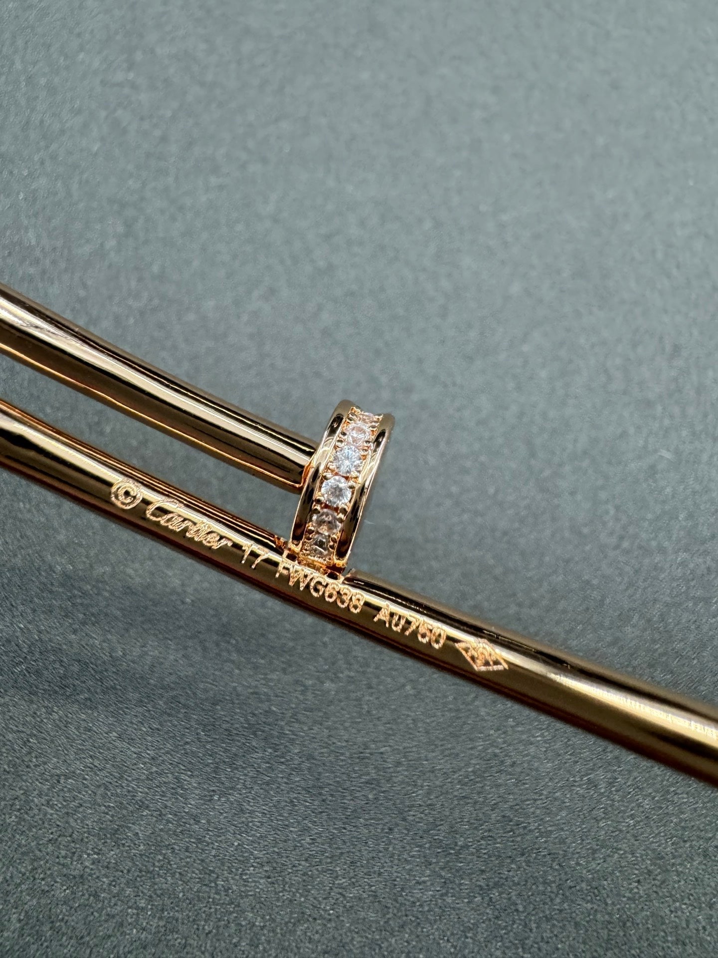 [Lumina]JUSTE BRACELET 2.5MM  DIAMONDS2