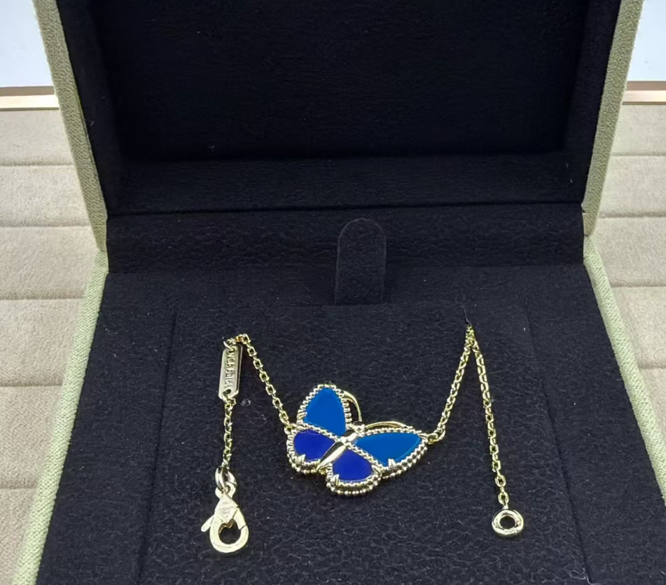 [Lumina]BUTTERFLY BLUE   NECKLACE