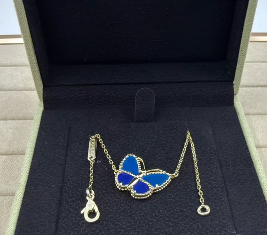 [Lumina]BUTTERFLY BLUE   NECKLACE