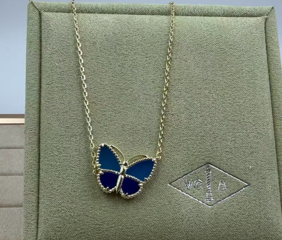 [Lumina]BUTTERFLY BLUE   NECKLACE