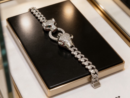 [Lumina] DOUBLE PANTHER BRACELET