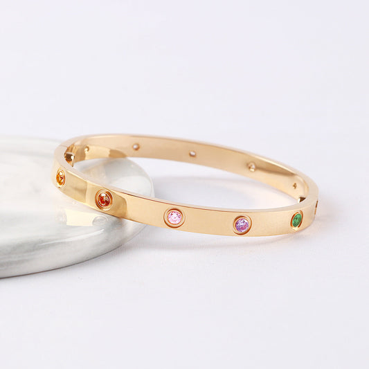 [Lumina]2026 NEW 6.1MM COLORED GEMSTONE BRACELET