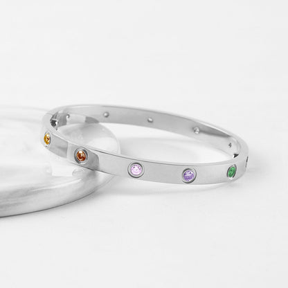 [Lumina]2026 NEW 6.1MM COLORED GEMSTONE BRACELET