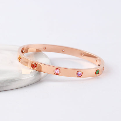 [Lumina]2026 NEW 6.1MM COLORED GEMSTONE BRACELET