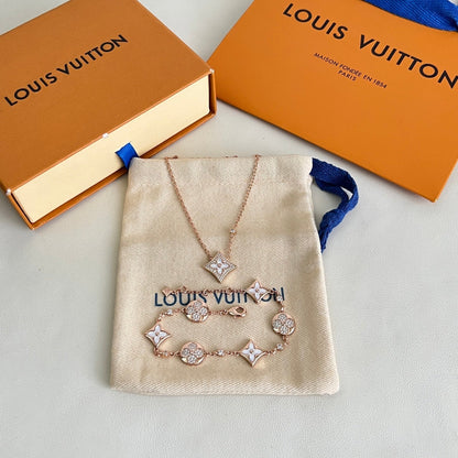 [Lumina]ROSE GOLD DIAMOND NECKLACE