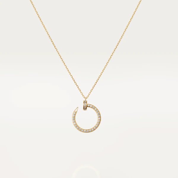 [Lumina]JUSTE NECKLACE GOLD DIAMONDS