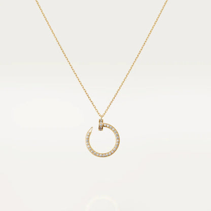[Lumina]JUSTE NECKLACE GOLD DIAMONDS