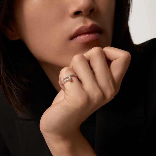 [Lumina]JUSTE RING 1.8MM SILVER DIAMONDS
