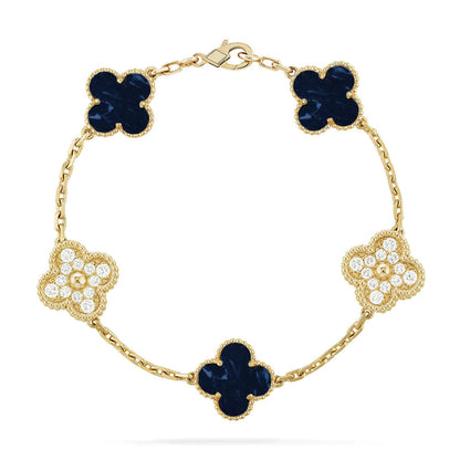 [Lumina]CLOVER 5 MOTIF PIETERSITE BRACELET COLLECTION