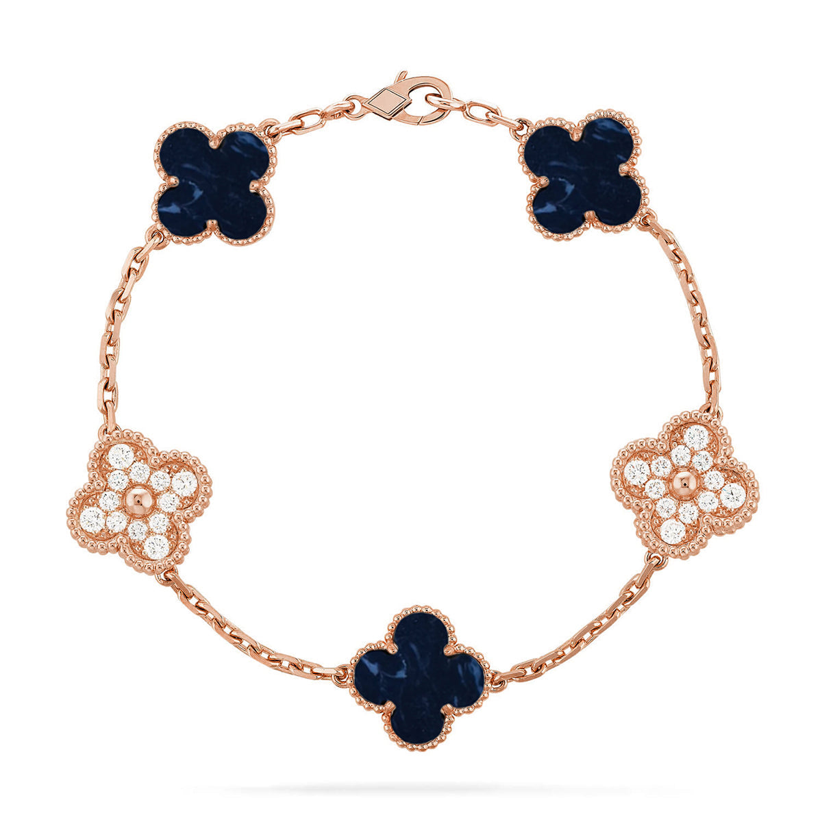 [Lumina]CLOVER 5 MOTIF PIETERSITE BRACELET COLLECTION