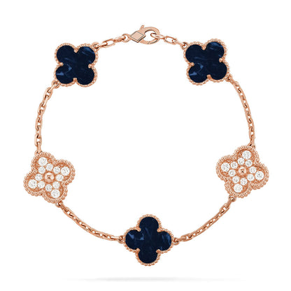 [Lumina]CLOVER 5 MOTIF PIETERSITE BRACELET COLLECTION